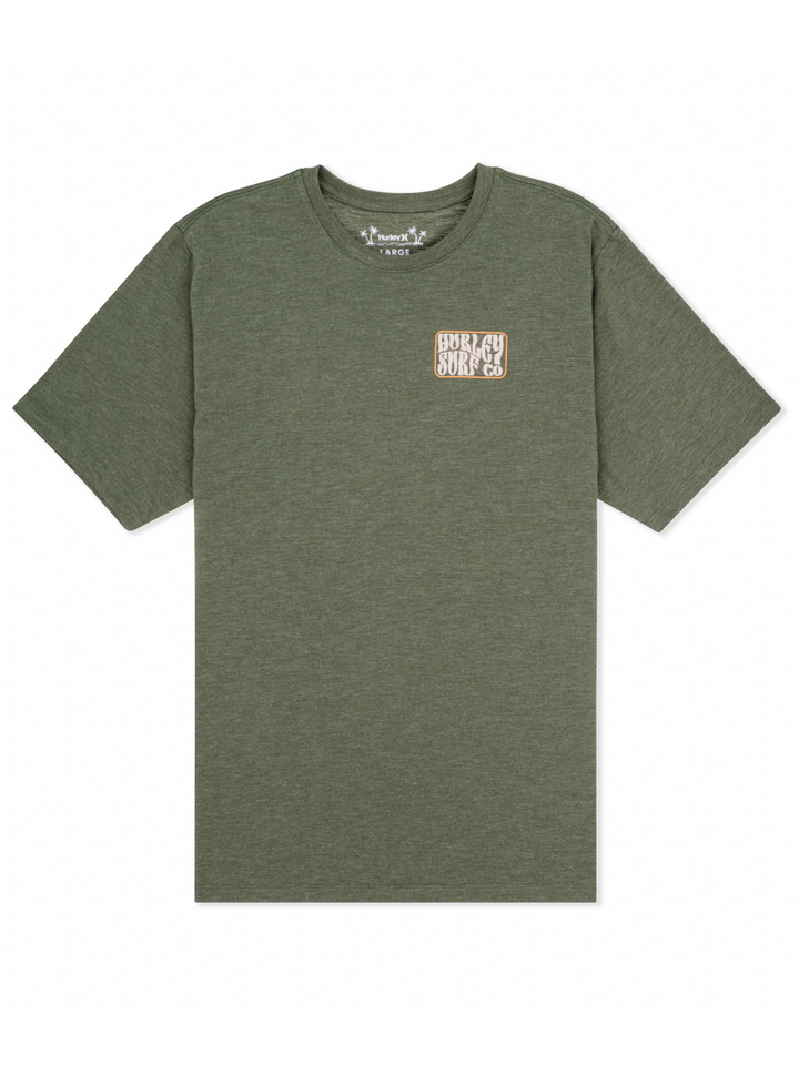 Hurley Skyline Slub Short Sleeve Tee (Men&
