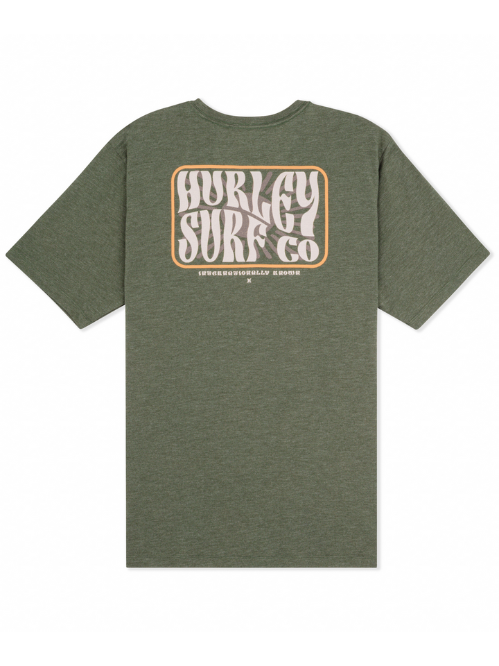 Hurley Skyline Slub Short Sleeve Tee (Men&