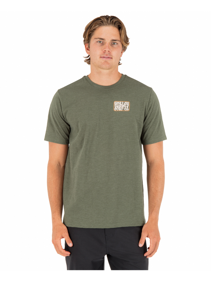 Hurley Skyline Slub Short Sleeve Tee (Men&