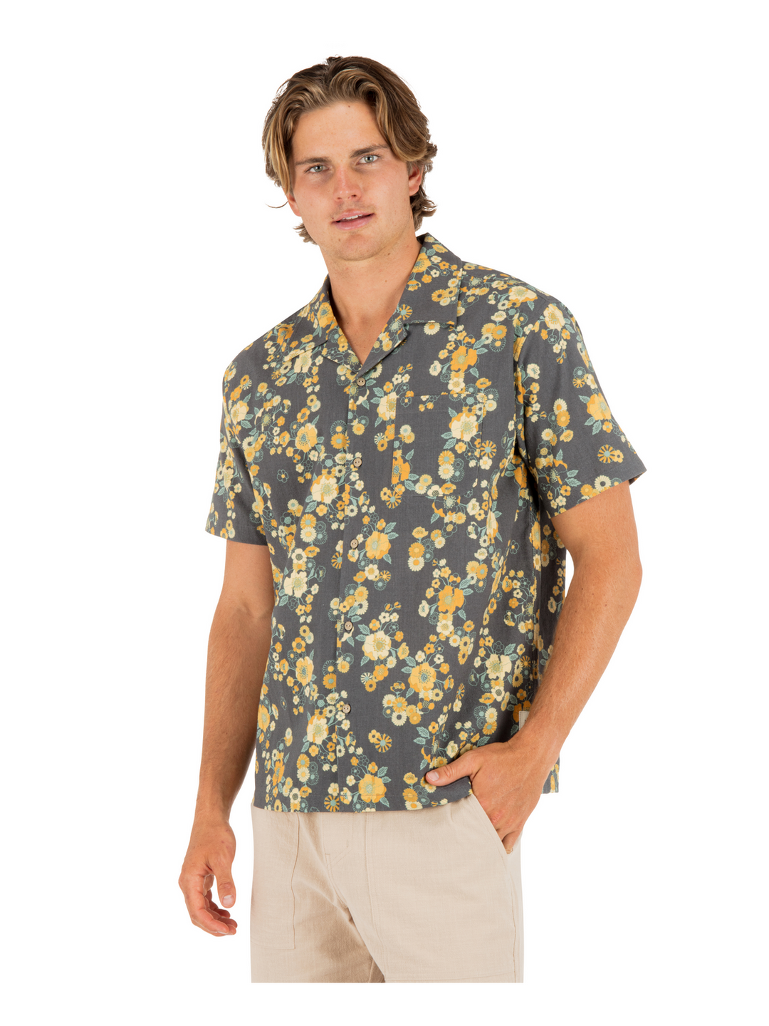 Hurley Dogpatch Camp Short Sleeve (Men&