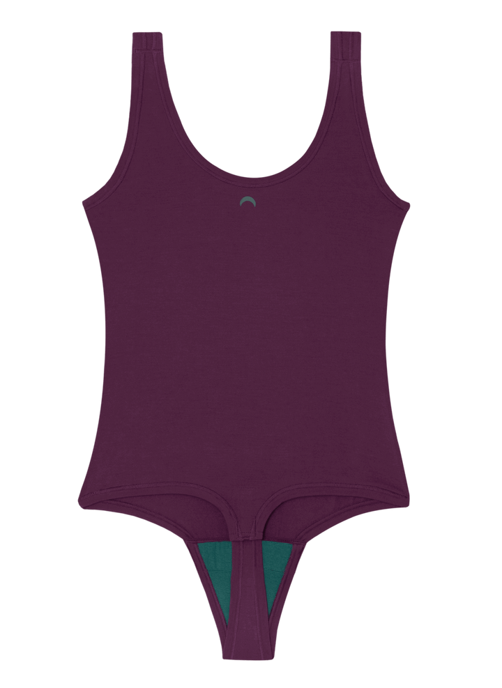 Huha Tank Bodysuit | Plum