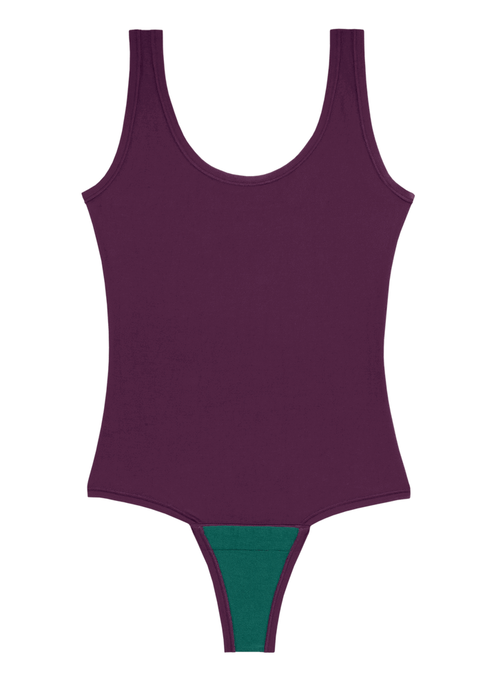 Huha Tank Bodysuit | Plum