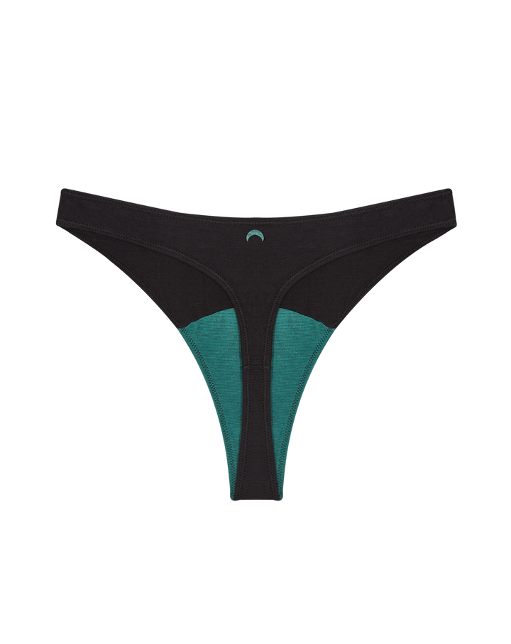Huha High Rise Thong | Black