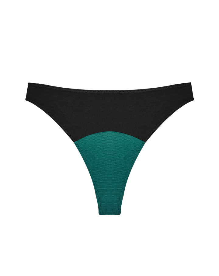 Huha High Rise Thong | Black