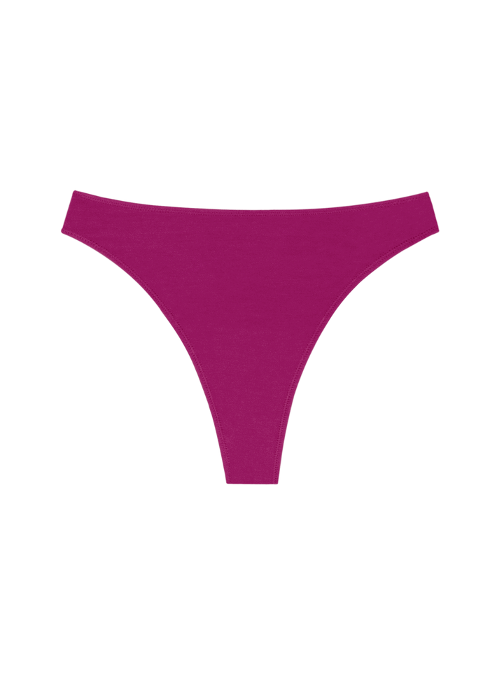 Huha High Rise Thong | Berry