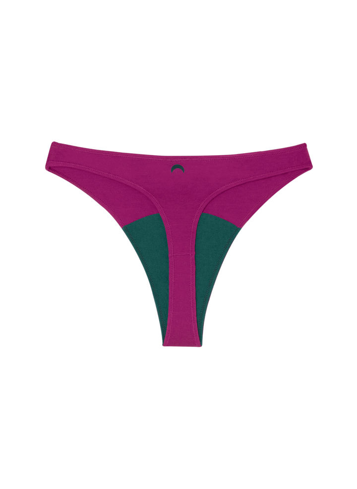 Huha High Rise Thong | Berry
