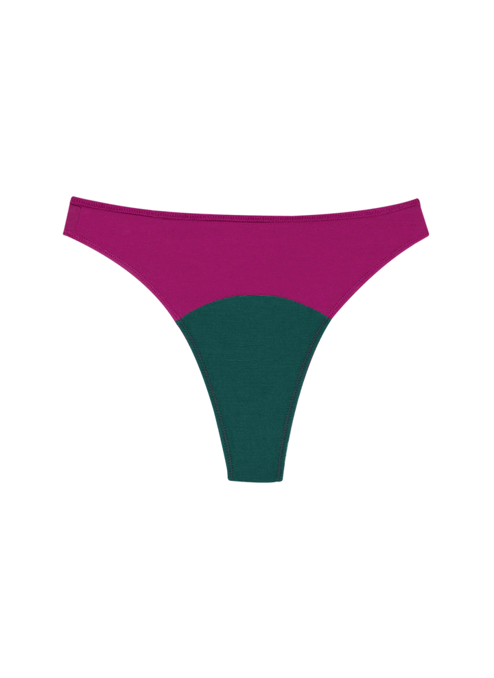 Huha High Rise Thong | Berry