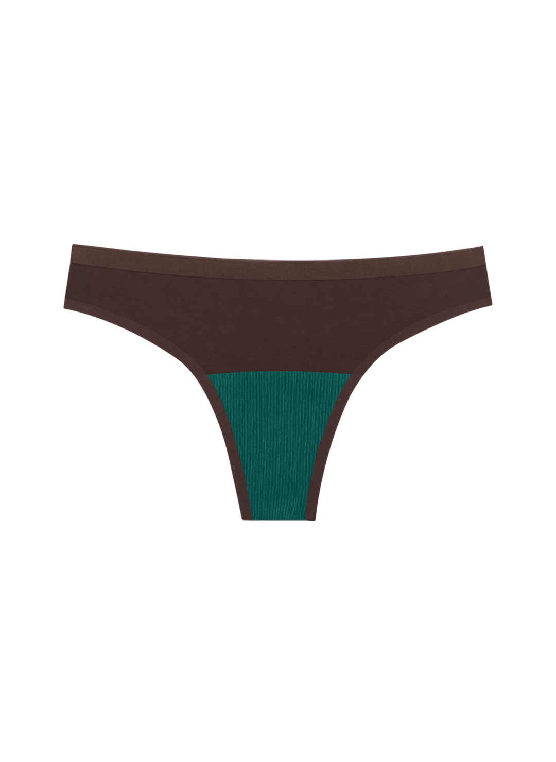 Huha Seamless Low-Mid Rise Thong | Brown