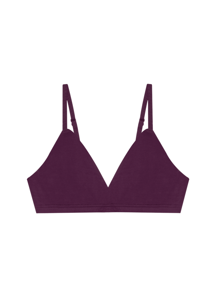 Huha Triangle Bra | Berry