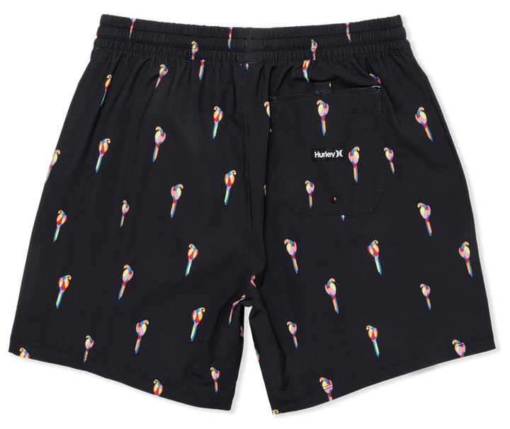 Hurley Cannonball Volley 17” (Mens) | Black Combo