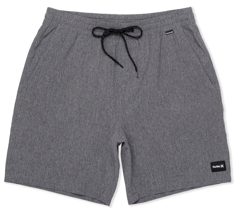 Hurley Phantom Flow Volley 18" (Mens) | Black Heather