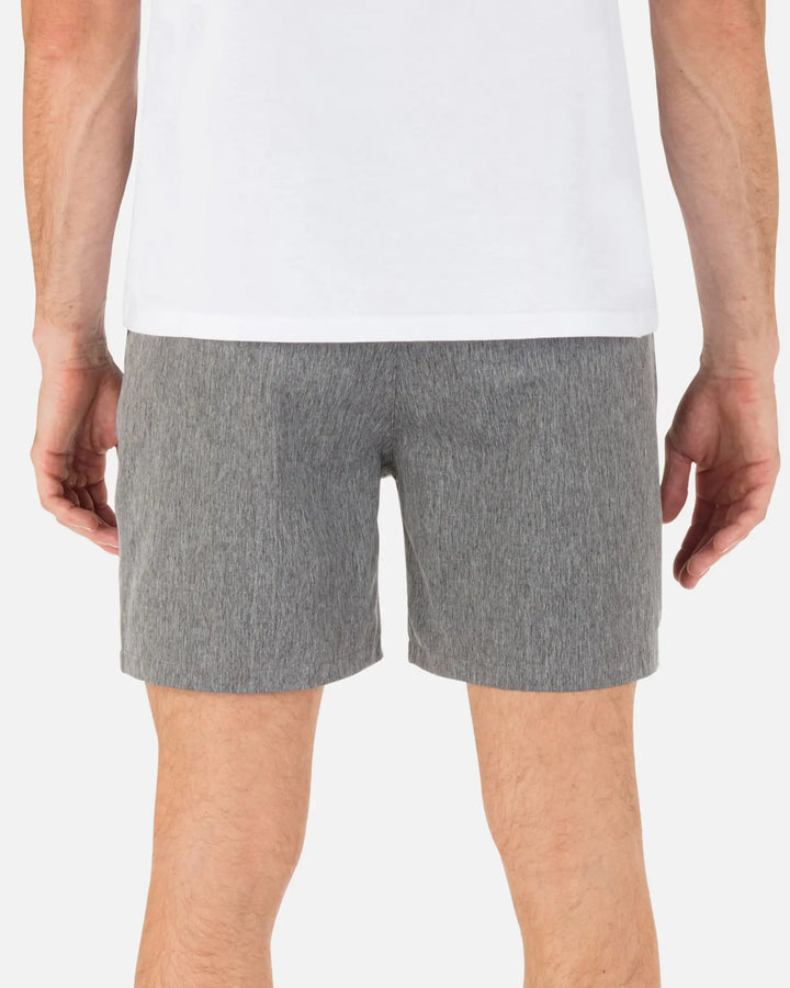 Hurley Phantom Heather Walkshort 18" (Mens) | Black Heather