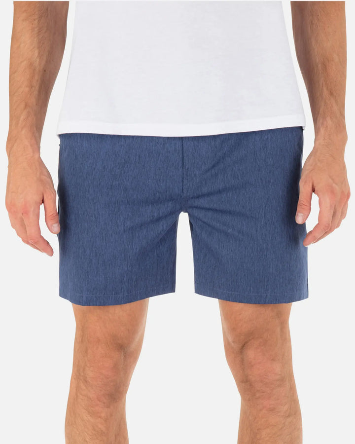 Hurley Phantom Heather Walkshort 18" (Mens) | Obsidian