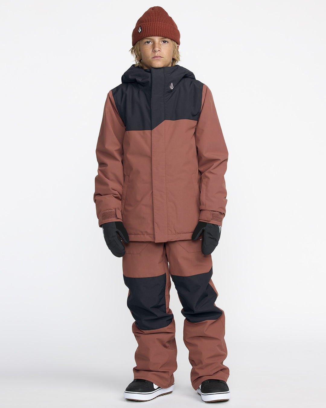 Volcom Stone.91 Ins Youth Snow Jacket 2026 | Henna