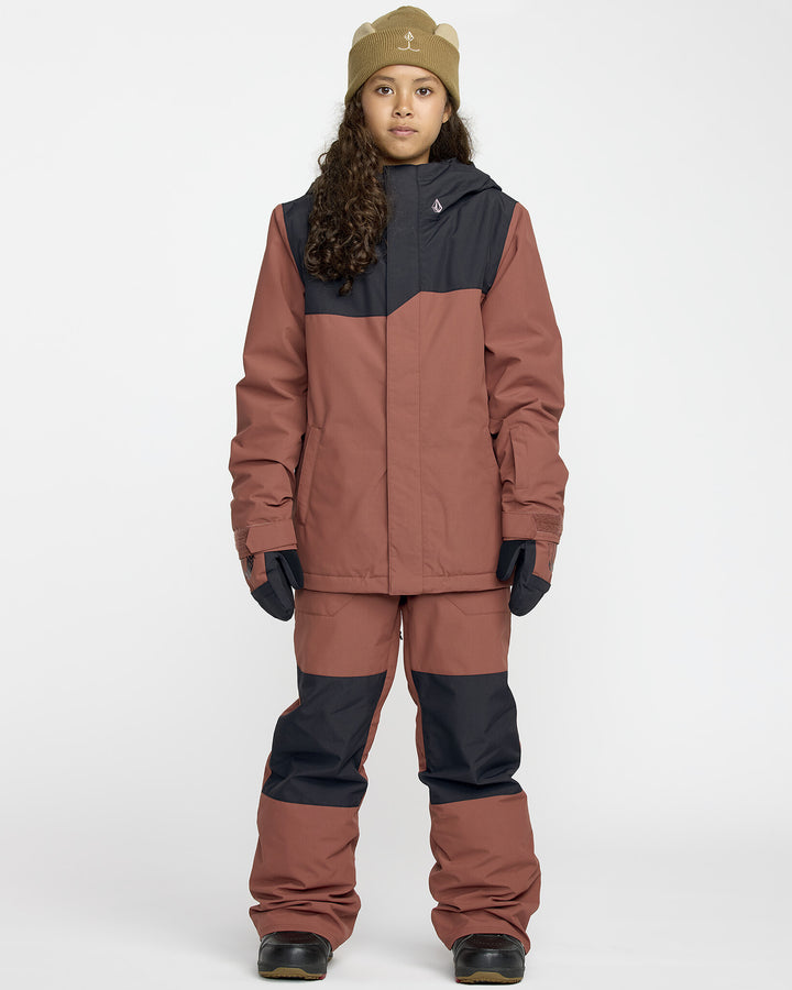 Volcom Stone.91 Ins Youth Snow Jacket 2026 | Henna