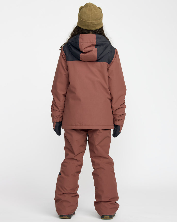 Volcom Stone.91 Ins Youth Snow Jacket 2026 | Henna