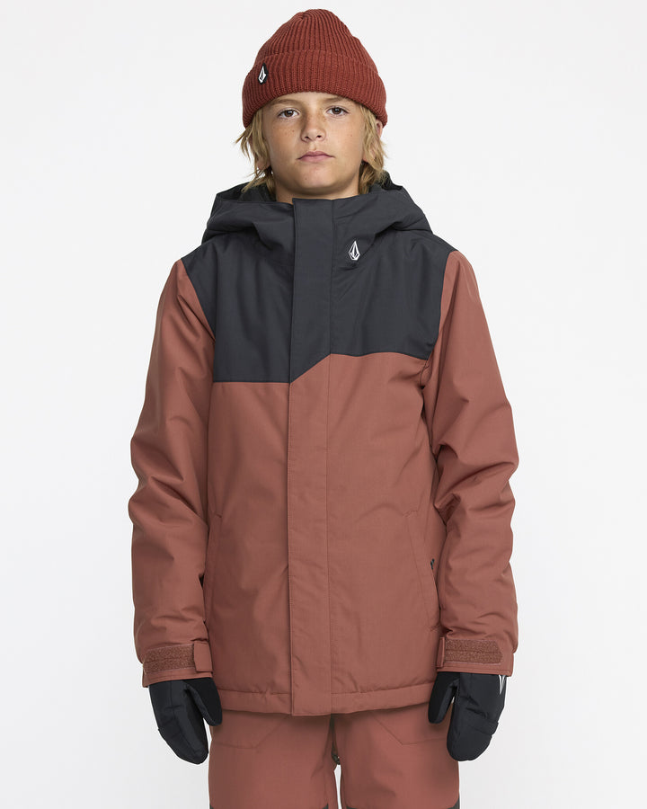 Volcom Stone.91 Ins Youth Snow Jacket 2026 | Henna