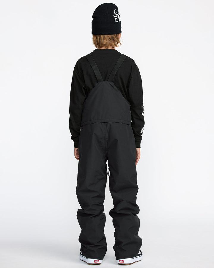 Volcom Barkley Ins Overall Youth Snow Bib 2026 | Black