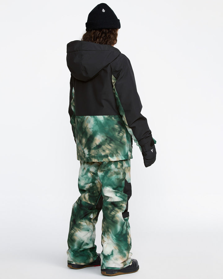 Volcom Barkley Ins Overall Youth Snow Bib 2026 | Green