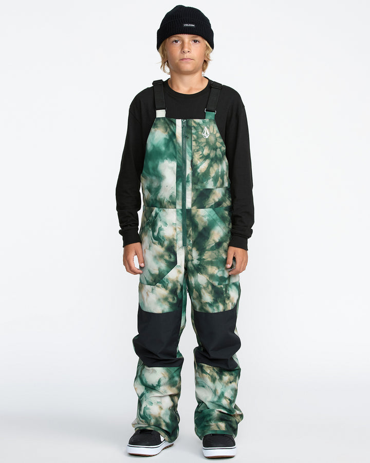 Volcom Barkley Ins Overall Youth Snow Bib 2026 | Green