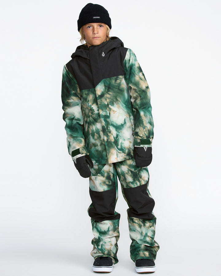 Volcom Barkley Ins Overall Youth Snow Bib 2026 | Green