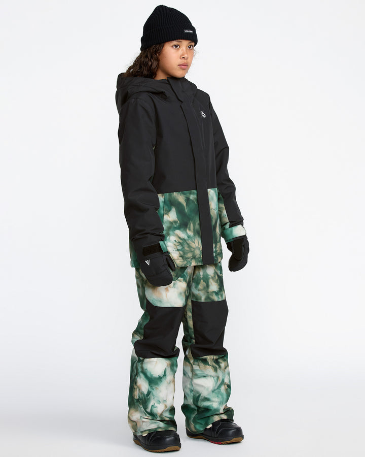 Volcom Barkley Ins Overall Youth Snow Bib 2026 | Green