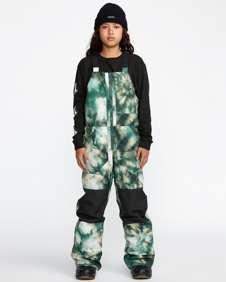 Volcom Barkley Ins Overall Youth Snow Bib 2026 | Green