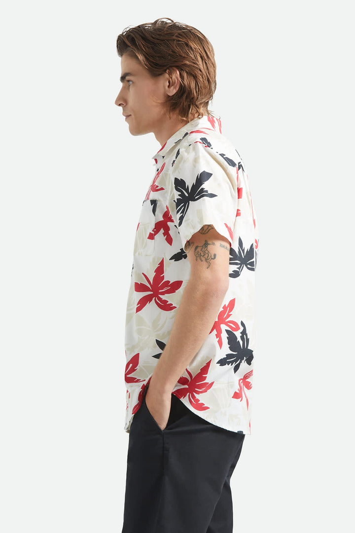 Brixton Charter Print Short Sleeve Woven (Men&