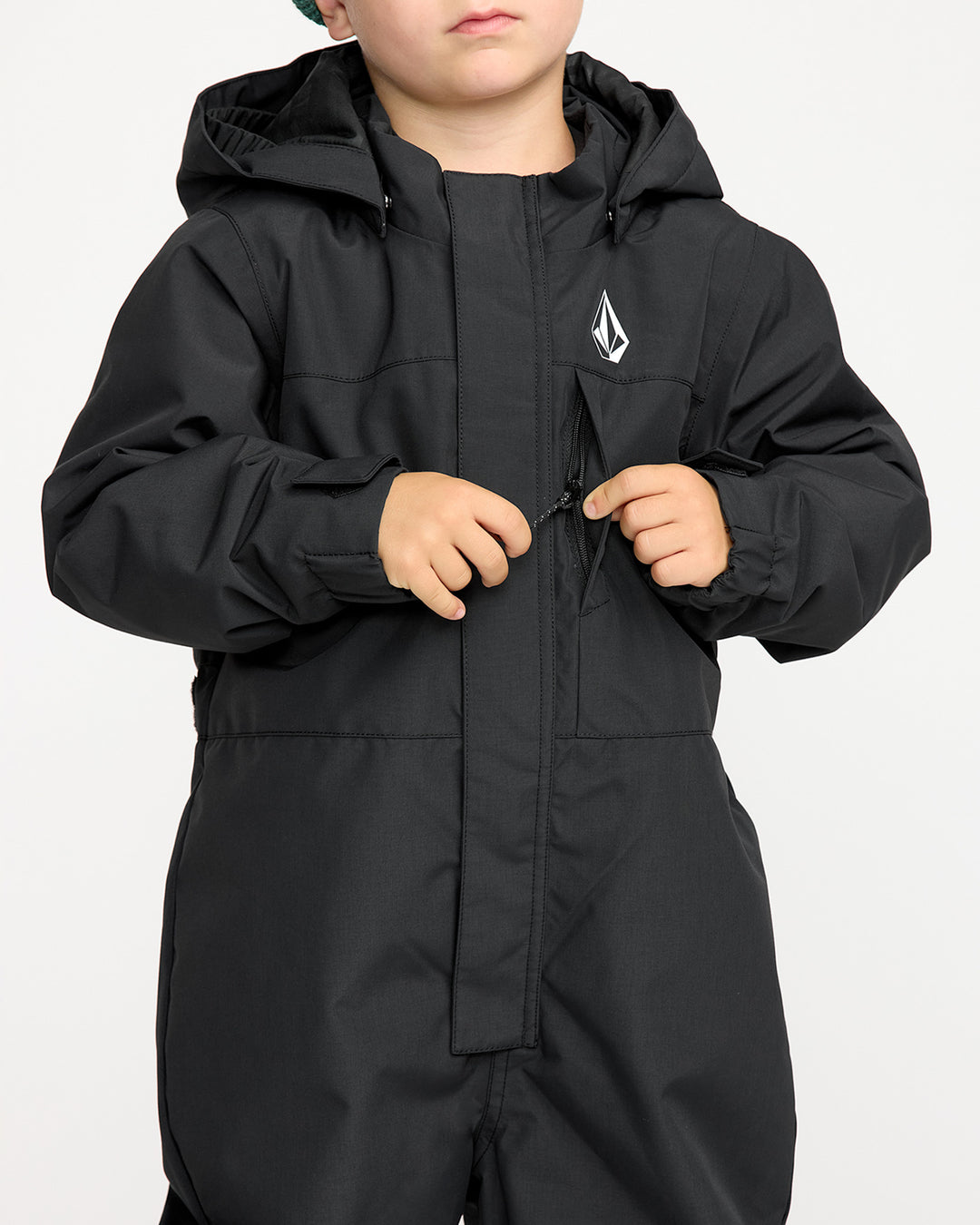 Volcom Little Flurry Toddler Snow Suit 2026 | Black