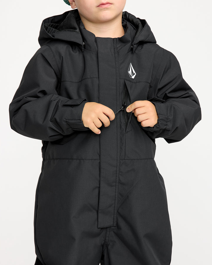 Volcom Little Flurry Toddler Snow Suit 2026 | Black