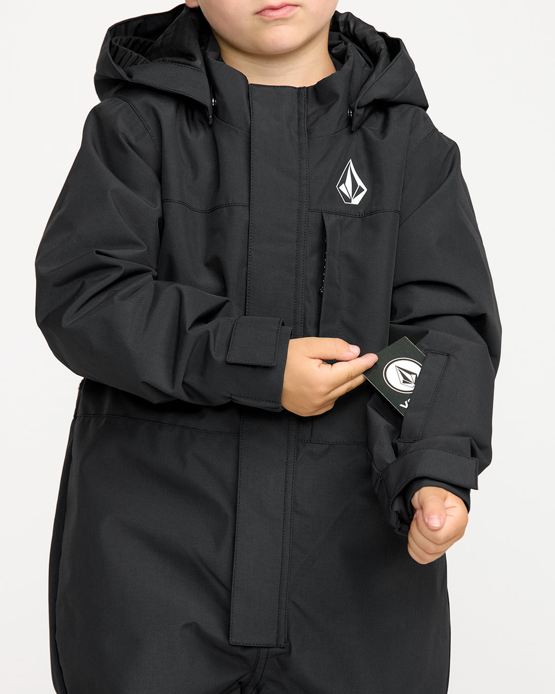 Volcom Little Flurry Toddler Snow Suit 2026 | Black
