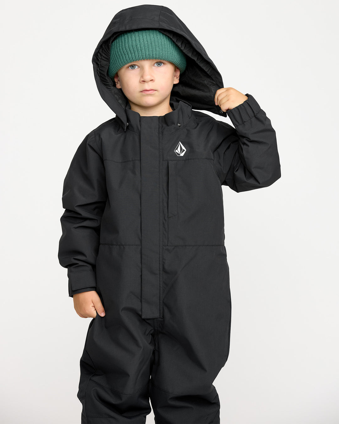 Volcom Little Flurry Toddler Snow Suit 2026 | Black