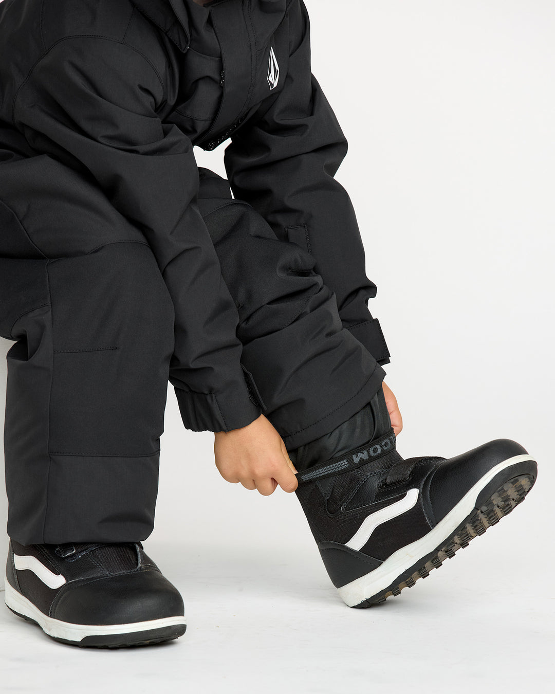 Volcom Little Flurry Toddler Snow Suit 2026 | Black