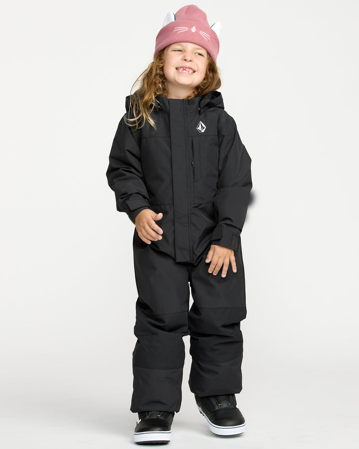 Volcom Little Flurry Toddler Snow Suit 2026 | Black