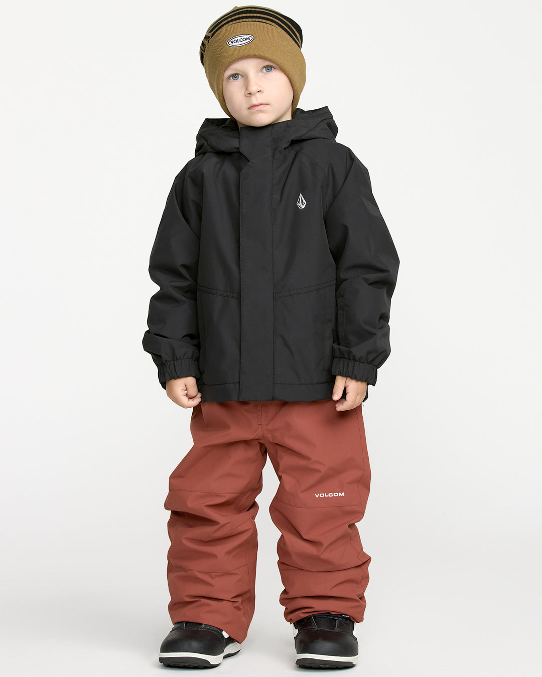 Volcom Little Flurry Ins Toddler Snow Jacket 2026 | Black