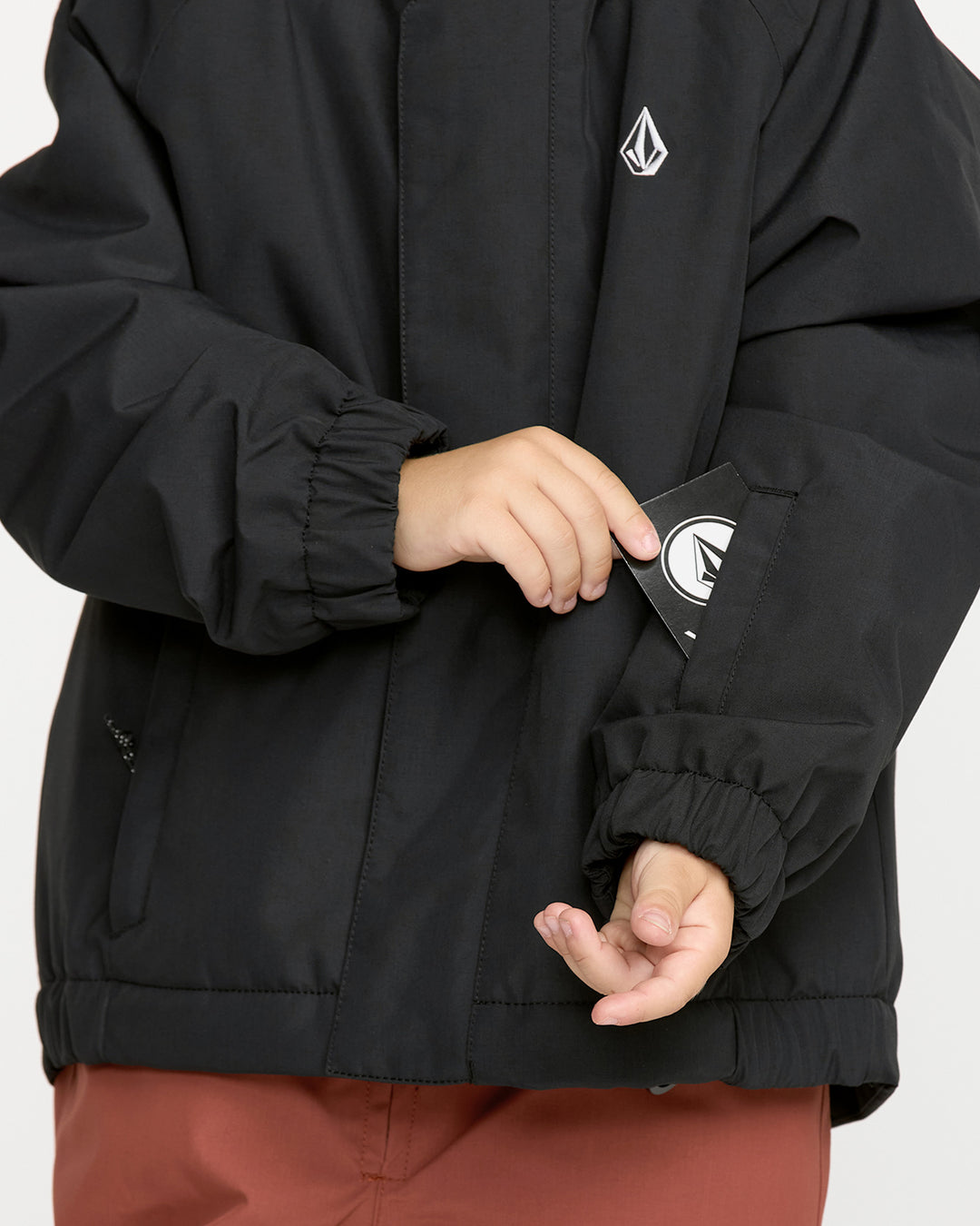 Volcom Little Flurry Ins Toddler Snow Jacket 2026 | Black