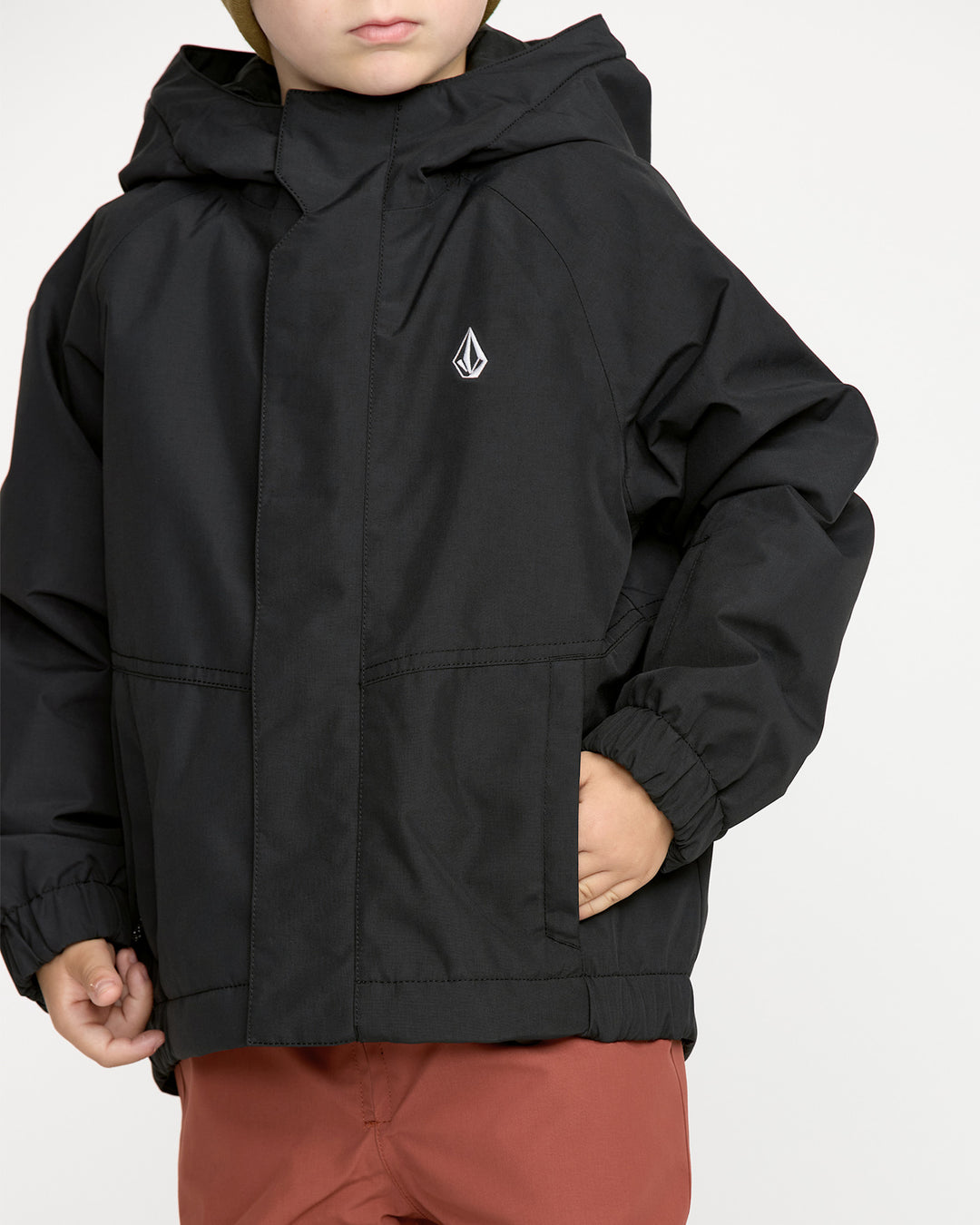 Volcom Little Flurry Ins Toddler Snow Jacket 2026 | Black