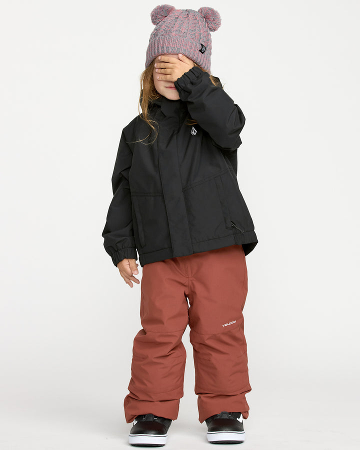Volcom Little Flurry Ins Toddler Snow Jacket 2026 | Black