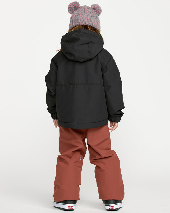 Volcom Little Flurry Ins Toddler Snow Jacket 2026 | Black