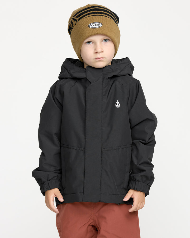 Volcom Little Flurry Ins Toddler Snow Jacket 2026 | Black