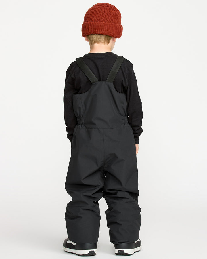 Volcom Little Flurry Ins Overall Toddler Snow Bib 2026 | Black