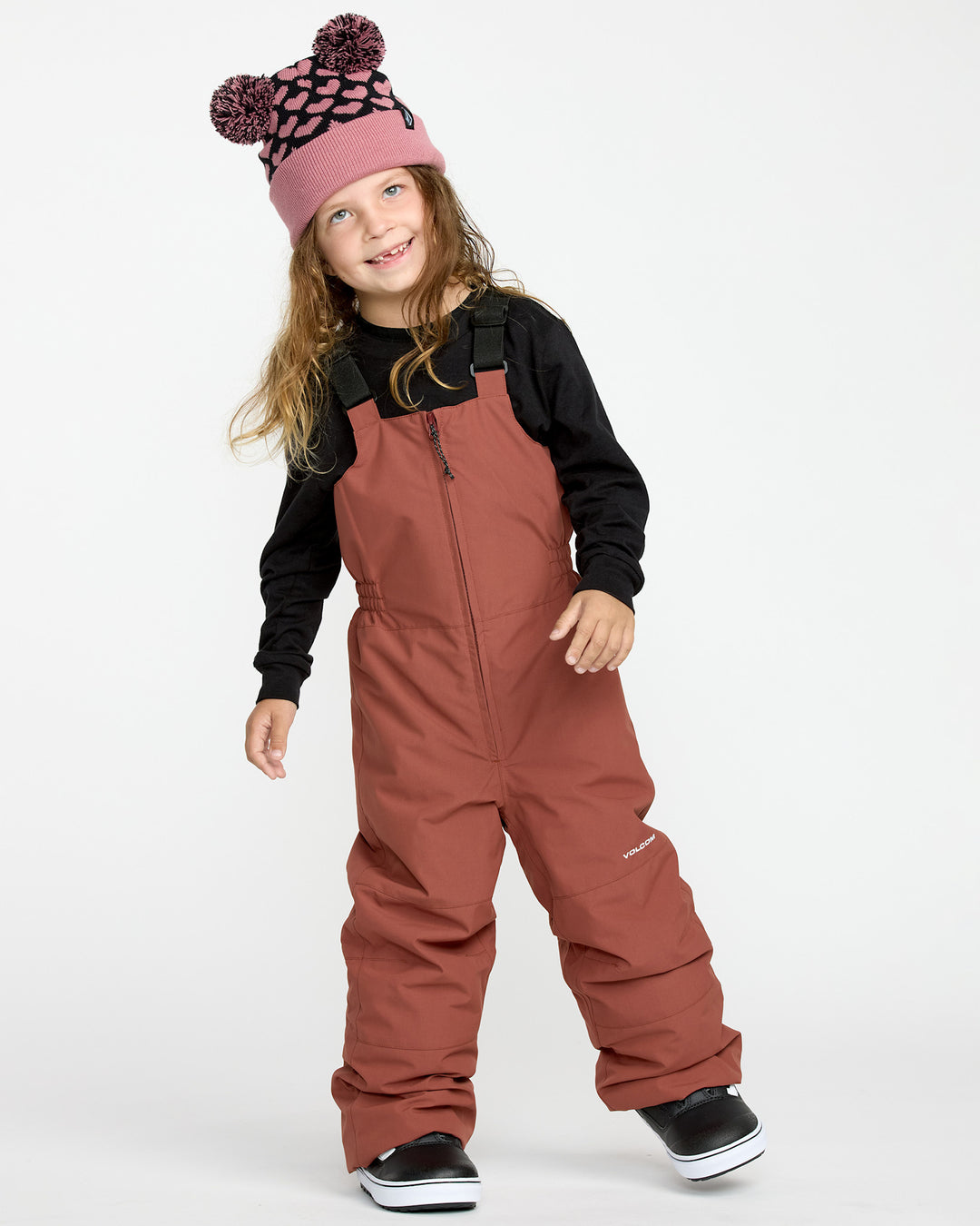 Volcom Little Flurry Ins Overall Toddler Snow Bib 2026 | Henna