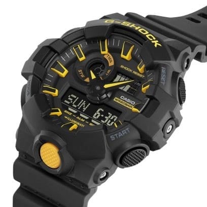 G-Shock GA-700 Series GA-700CY-1A | Black/Yellow