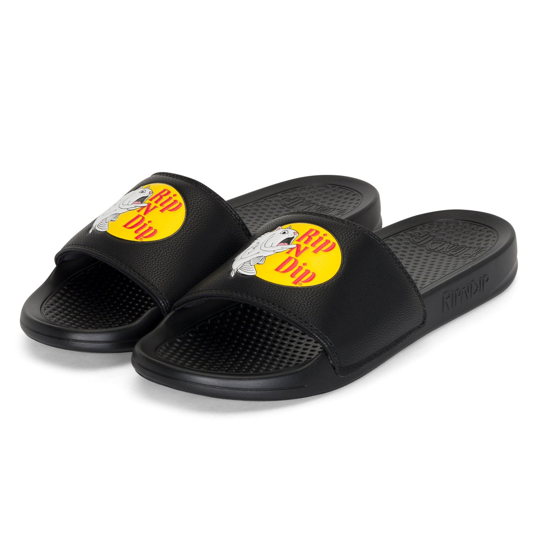Rip N Dip Slides Cat Fish (Mens) | Black