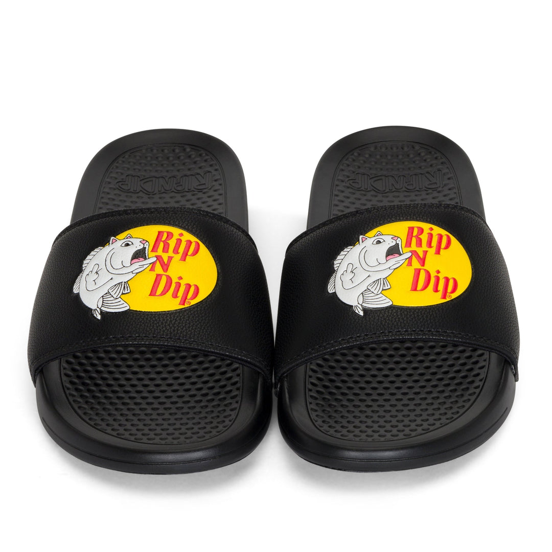 Rip N Dip Slides Cat Fish (Mens) | Black
