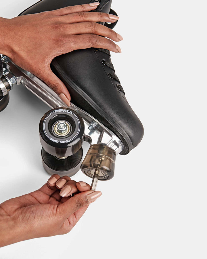 2Pk Stopper With Bolts | Black