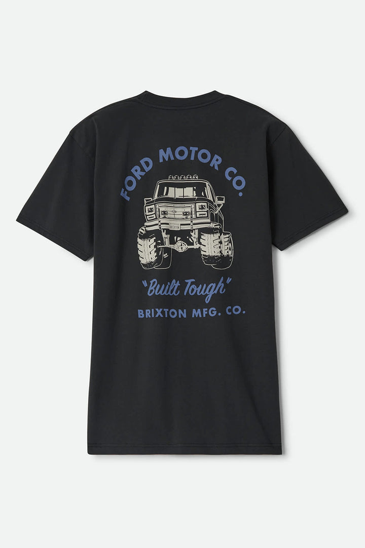 Brixton Mens Ford Built Tough 4X4 S/S Tee
