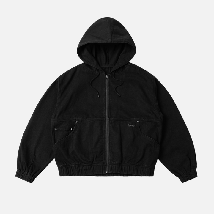 Dime Hooded Denim Jacket (Men&