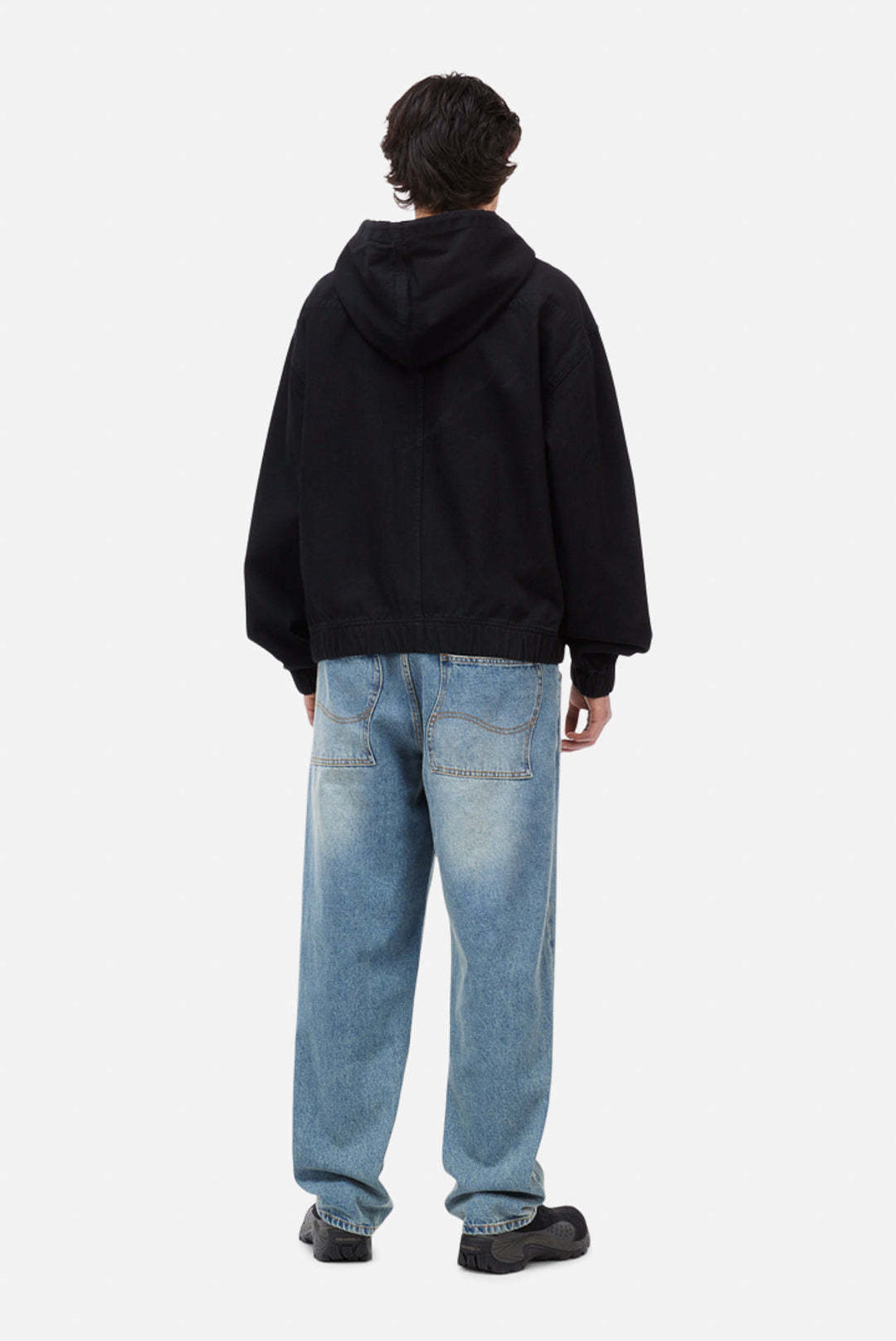 Dime Hooded Denim Jacket (Men&