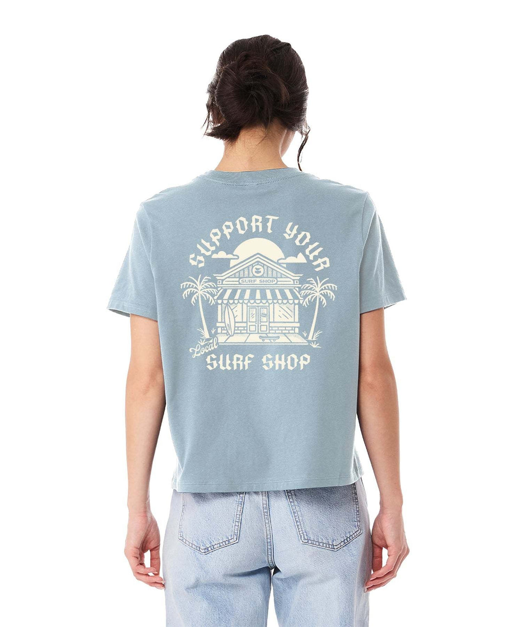 Jetty Surf Shop Day Tee (Women&